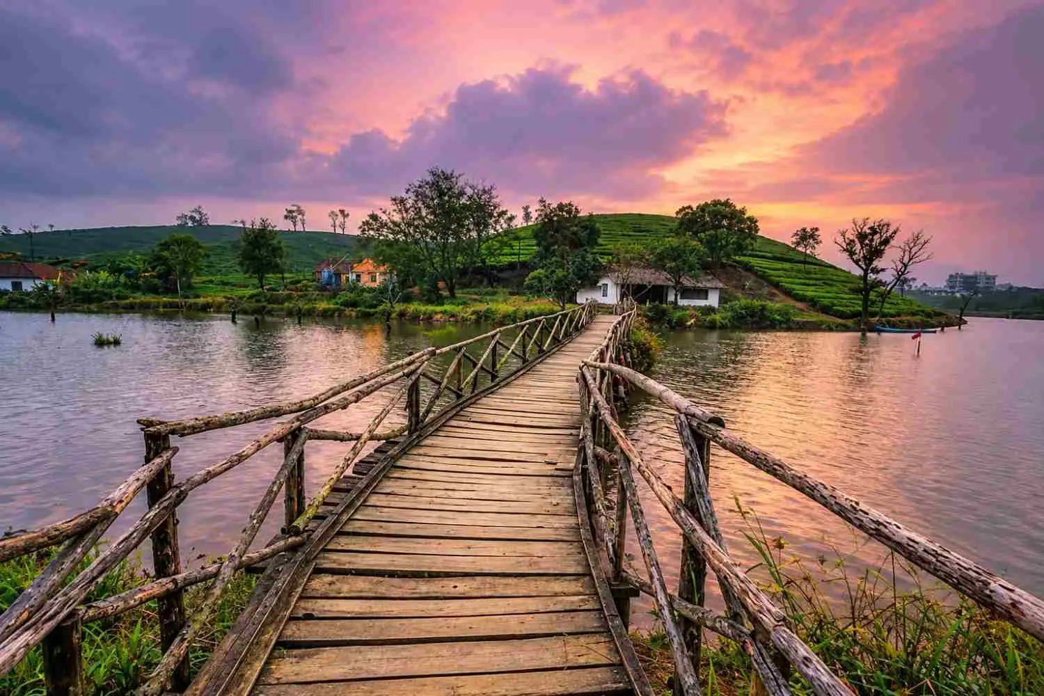 Vagamon Lake and Murugan Hill